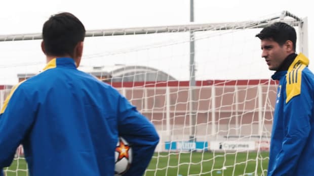 Juventus get ready for second leg vs Villarreal